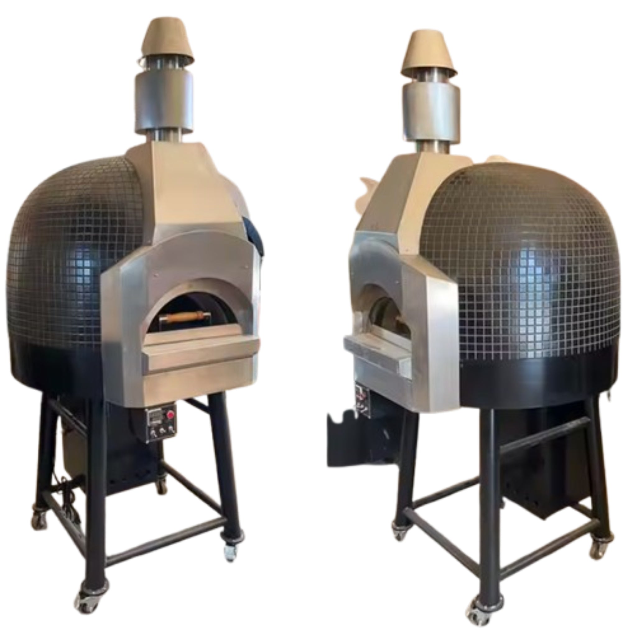Vesuvia Nero Pro Mosaic Wood-Fired Pizza Oven