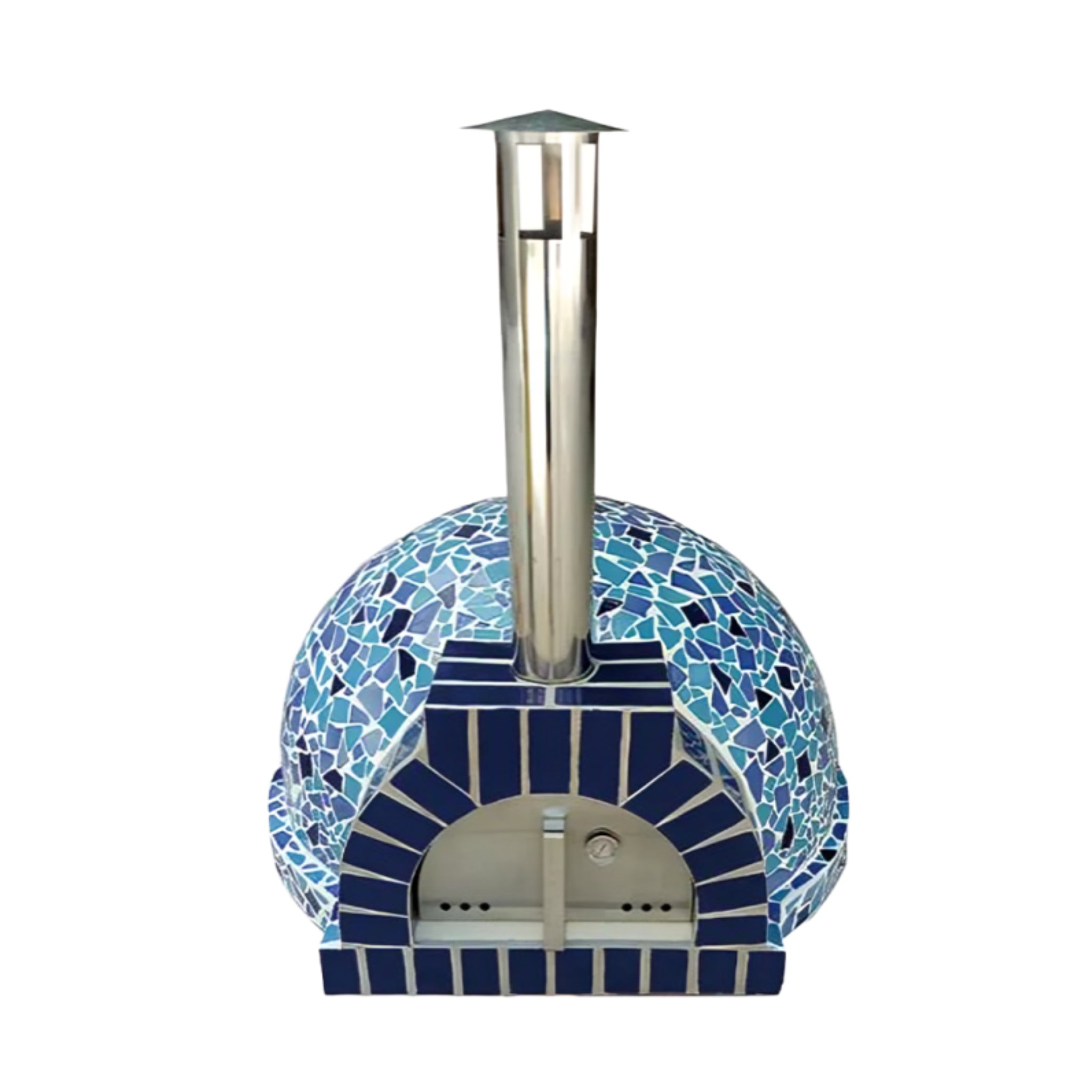 TerraFiamma Tuscan Mosaic Dome Wood-Fired Pizza Oven